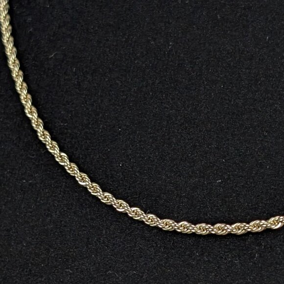 LOFT Dainty Rope Chain Choker Necklace - Picture 1 of 5